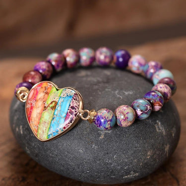 Prosperity Chakra-Loving Hearts Wrap Bracelet-Your Soul Place